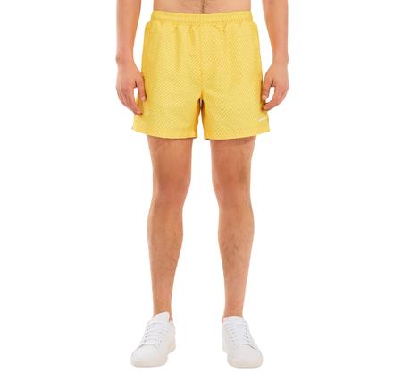 Skechers M 5 Inch Allover Print Swimshort Erkek Sarı