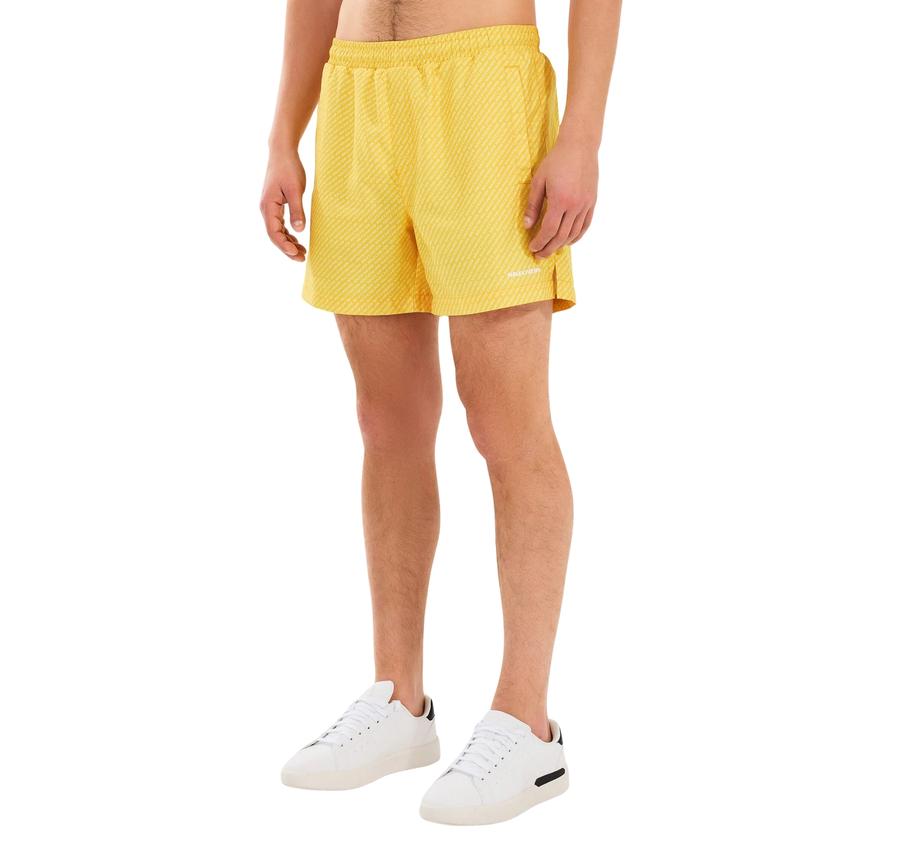 Skechers M 5 Inch Allover Print Swimshort Erkek Şort Ve Kapri Sarı Skechers M 5 Inch Allover Print Swimshort Erkek Şort Ve Kapri Sarı