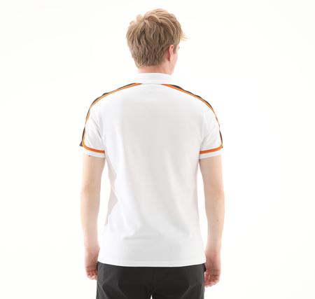 Skechers M Color Block Polo Erkek T-Shirt Beyaz