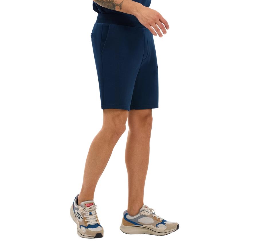 Skechers M Essential Sweat Short Erkek Şort Ve Kapri Lacivert Skechers M Essential Sweat Short Erkek Şort Ve Kapri Lacivert