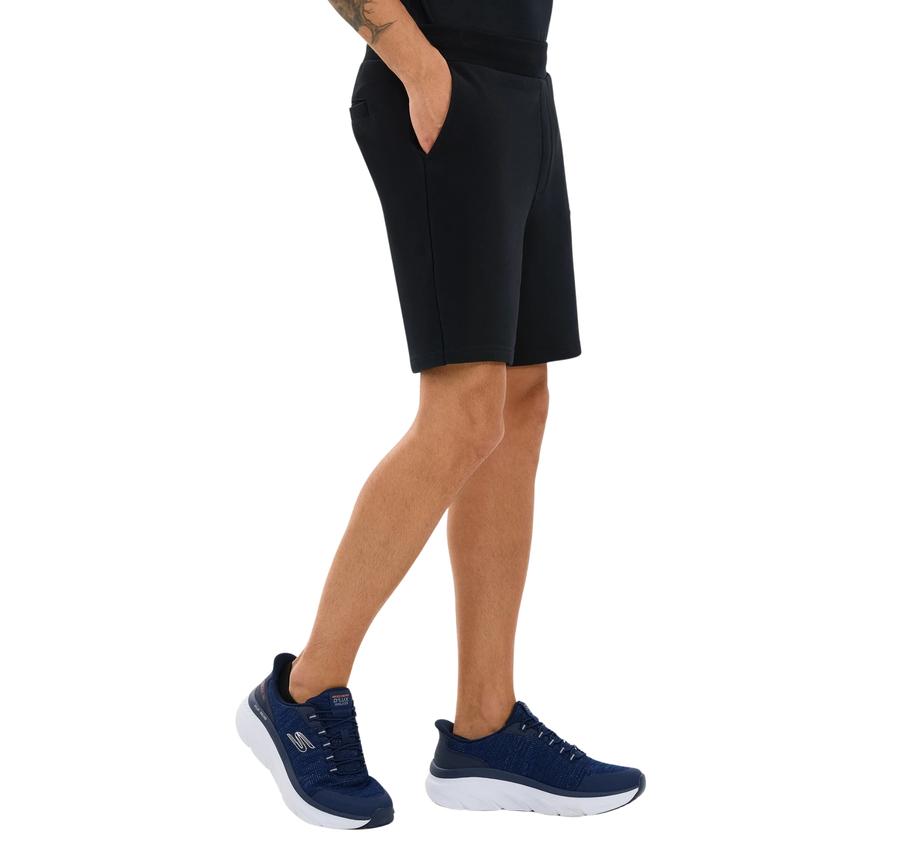 Skechers M Essential Sweat Short Erkek Şort Ve Kapri Siyah Skechers M Essential Sweat Short Erkek Şort Ve Kapri Siyah