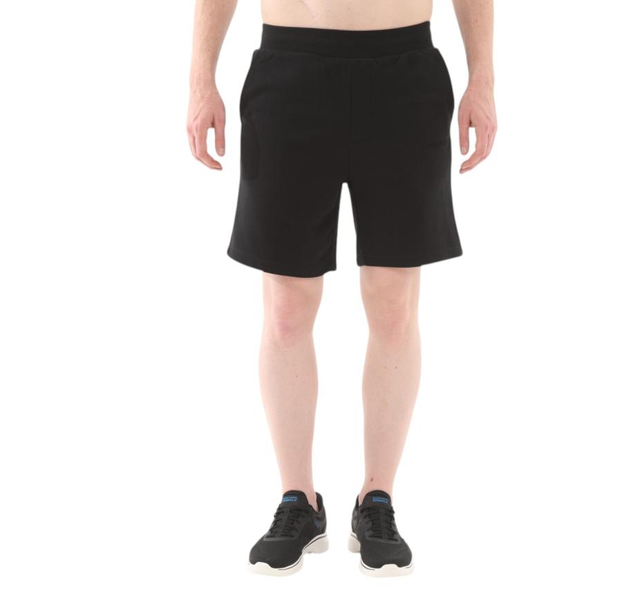 Skechers M Essential Sweatshort Erkek Şort Ve Kapri Siyah Skechers M Essential Sweatshort Erkek Şort Ve Kapri Siyah