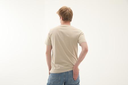 Skechers M Essential T-Shirt Erkek T-Shirt Krem
