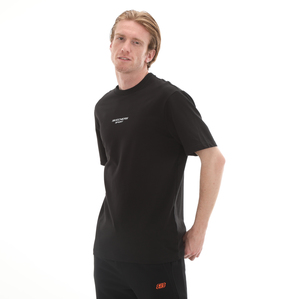 Skechers M Graphic Tee Reflect Logo Oversize T-Shirt Erkek T-Shirt Siyah