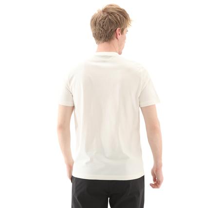 Skechers M Lightweight Graphic Tee T-Shirt Erkek T-Shirt Krem