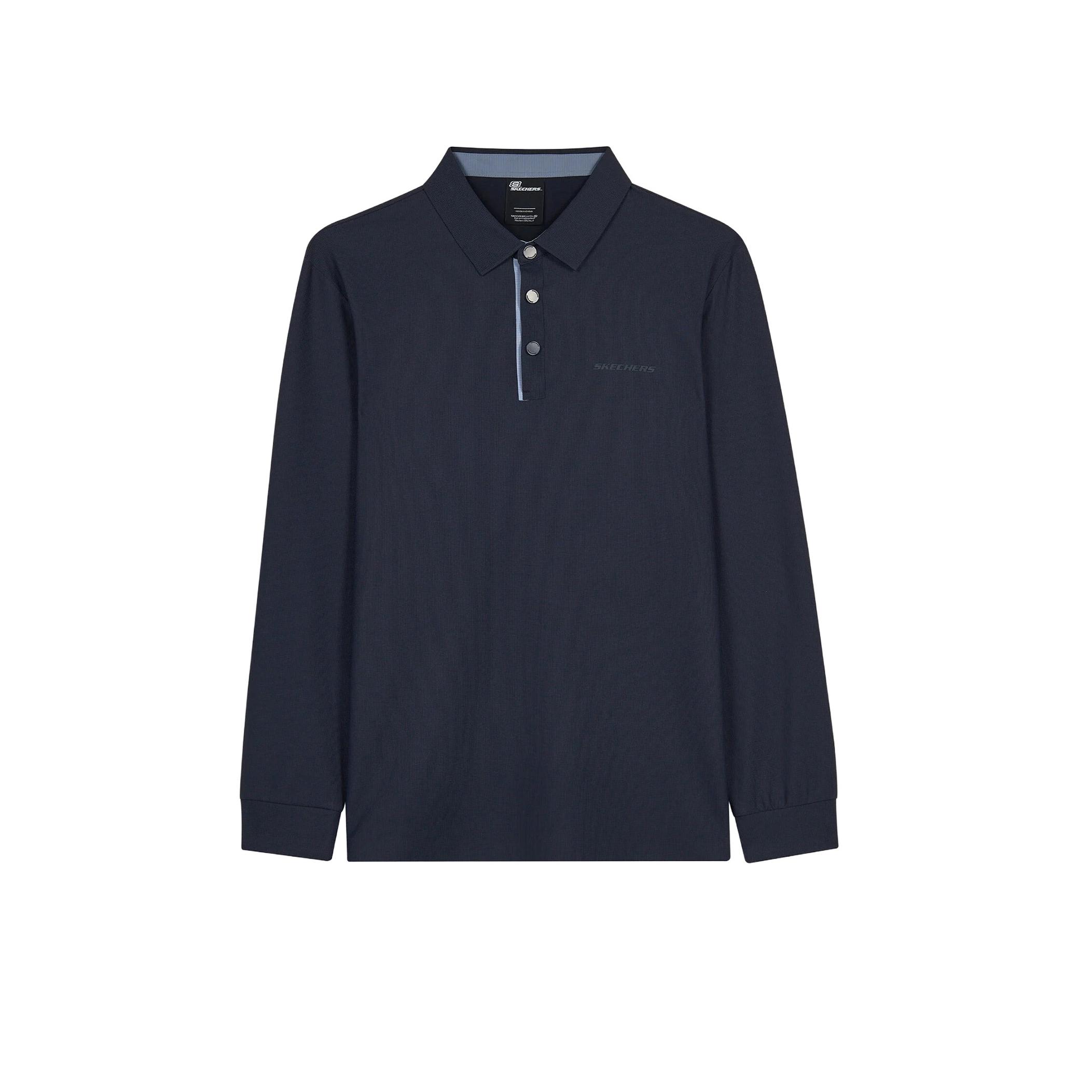 Мужской свитшот Skechers M Long Sleeve Waffle Polo