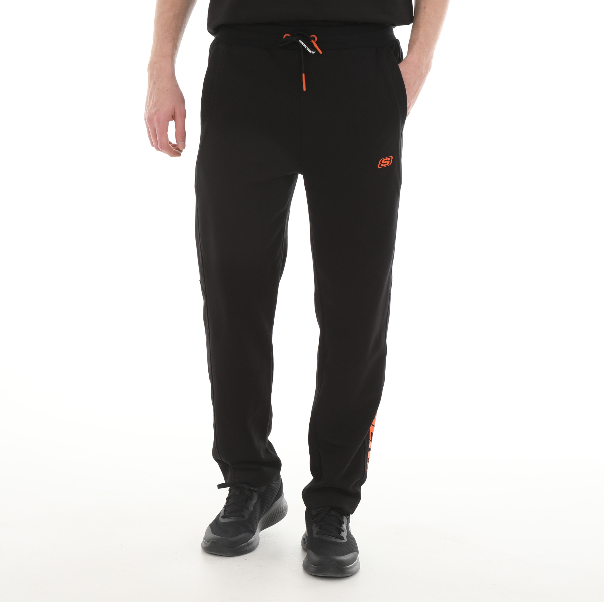 Мужские спортивные штаны Skechers M Lw Fleece Color Block Regular Sweatpant