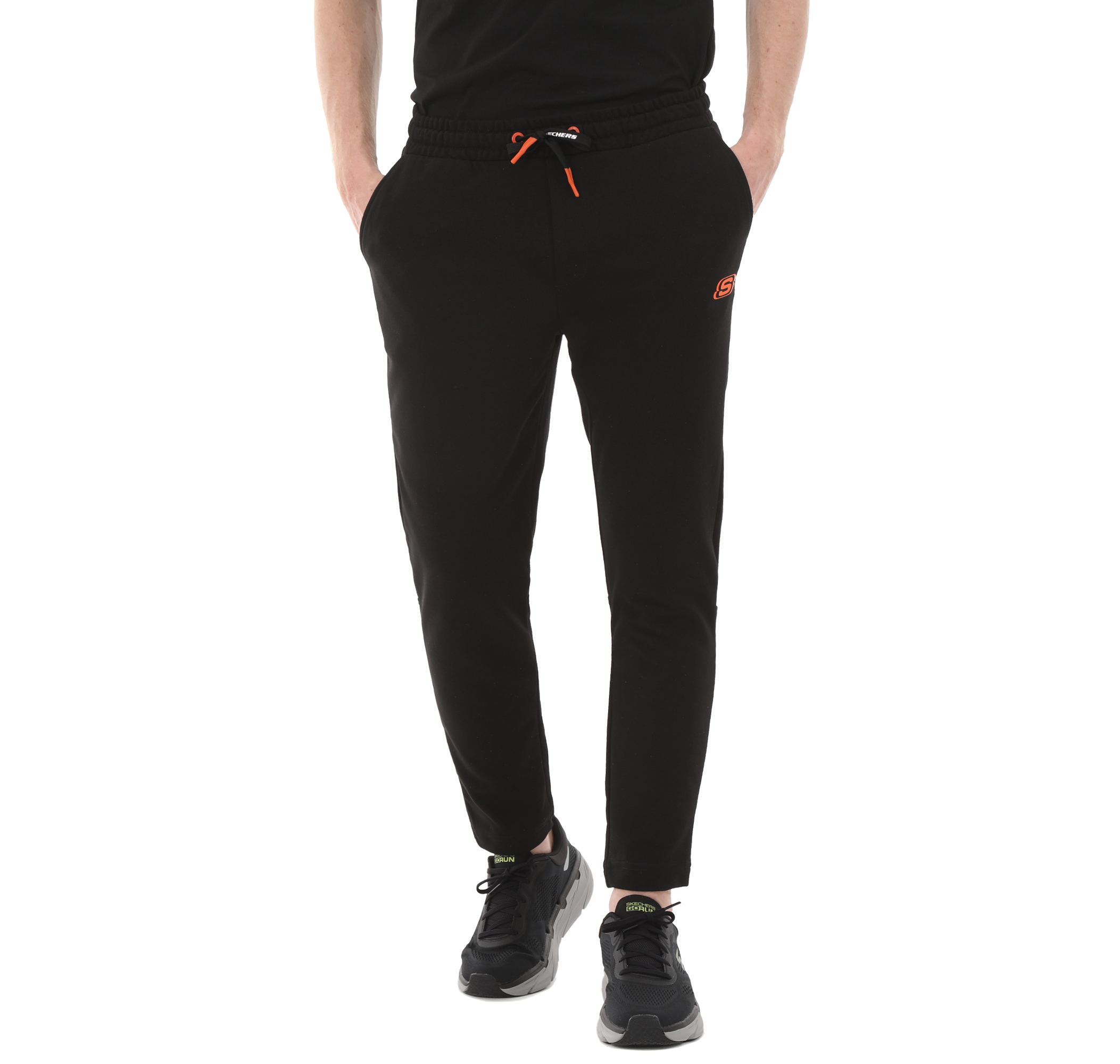 Мужские спортивные штаны Skechers M Lw Fleece Pop Up Detailed Slim Sweatpant