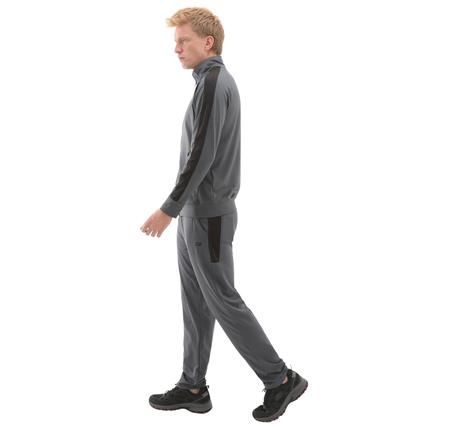 Skechers M Micro Essential Suit Erkek Eşofman Takımı Gri