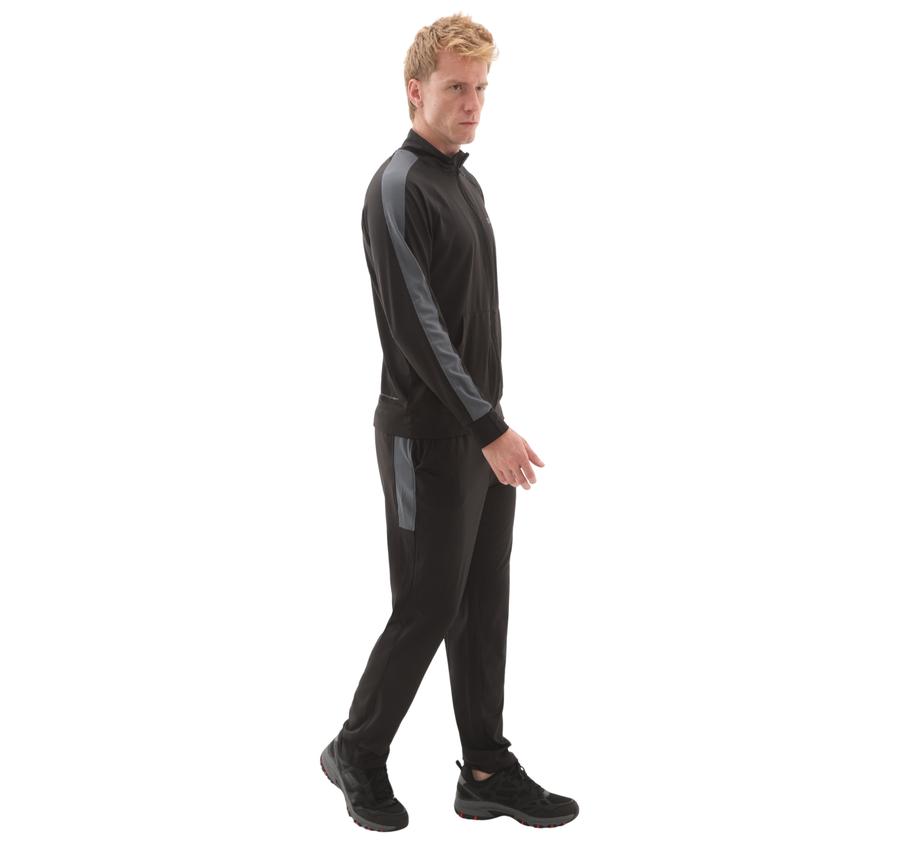 Skechers M Micro Essential Suit Erkek Eşofman Takımı Siyah Skechers M Micro Essential Suit Erkek Eşofman Takımı Siyah