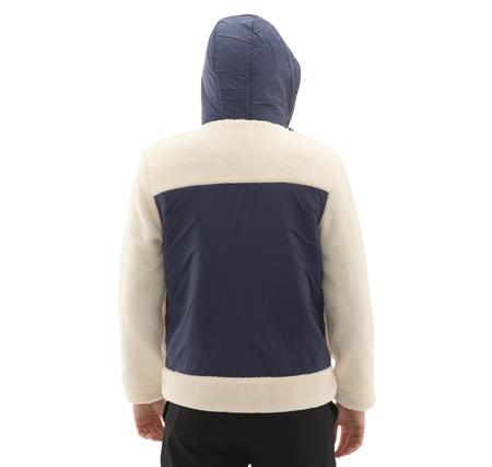 Skechers M Outdoor Fleece Full Zip Sherpa Erkek Ceket Krem Skechers M Outdoor Fleece Full Zip Sherpa Erkek Ceket Krem