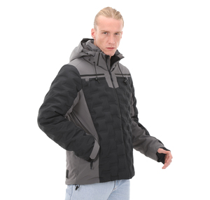 Skechers M Outerwear Padded Jacket Erkek Mont Siyah