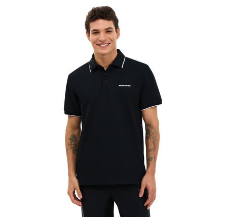 Skechers M Piping Detail Polo Polo Erkek Skechers M Piping Detail Polo Polo Erkek