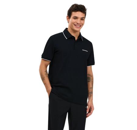 Skechers M Piping Detail Polo Polo Erkek