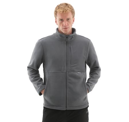 Skechers M Polar Jacket Erkek Ceket Antrasit Skechers M Polar Jacket Erkek Ceket Antrasit