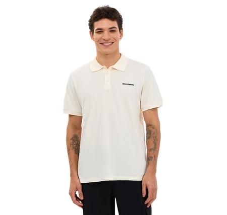 Skechers M Short Sleeve Polo Erkek T-Shirt Beyaz Skechers M Short Sleeve Polo Erkek T-Shirt Beyaz