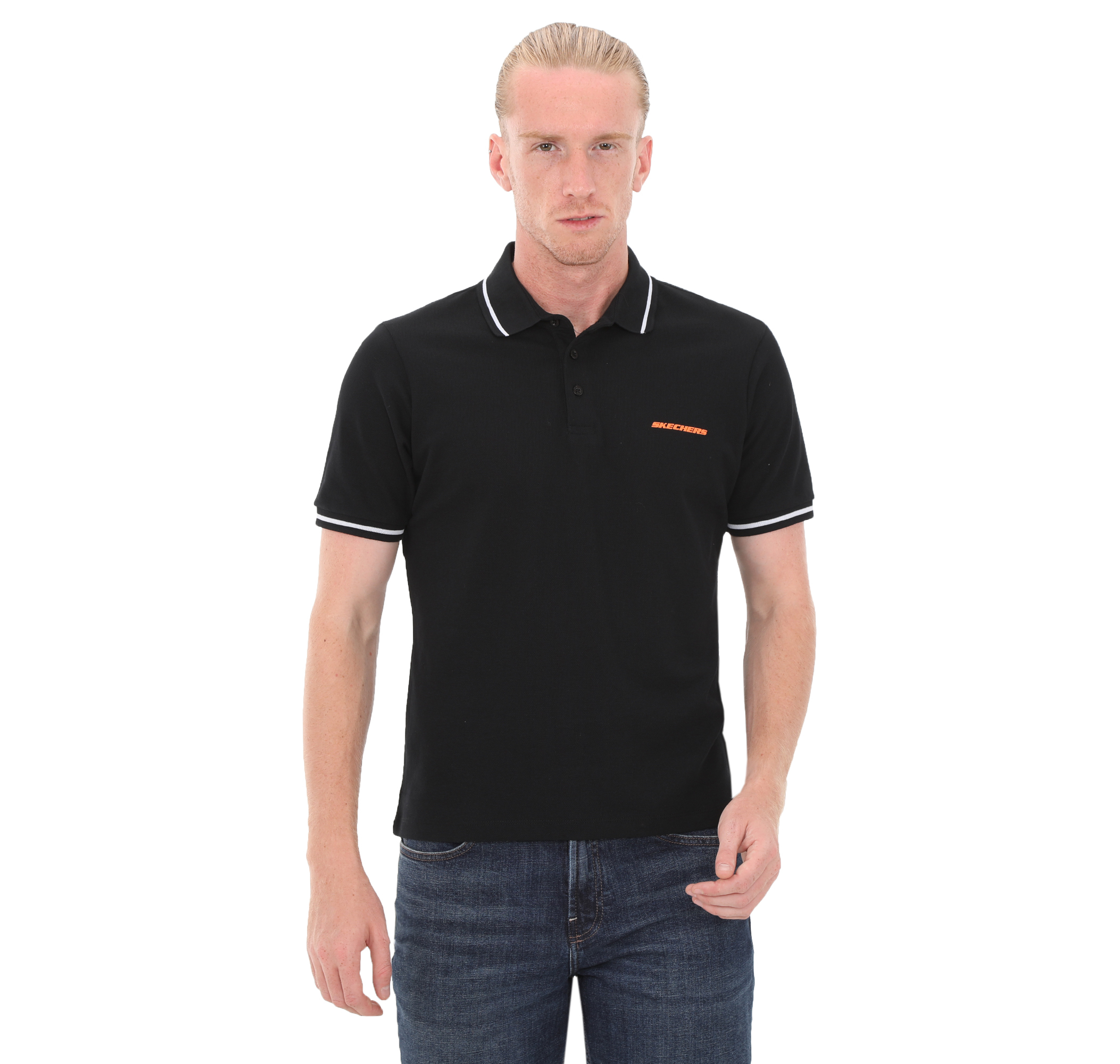 Мужская футболка Skechers M Short Sleeve Polo