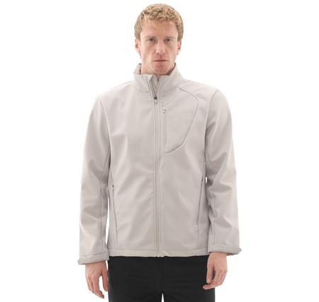 Skechers M Softshell Basic Jacket Erkek Ceket Gri Skechers M Softshell Basic Jacket Erkek Ceket Gri