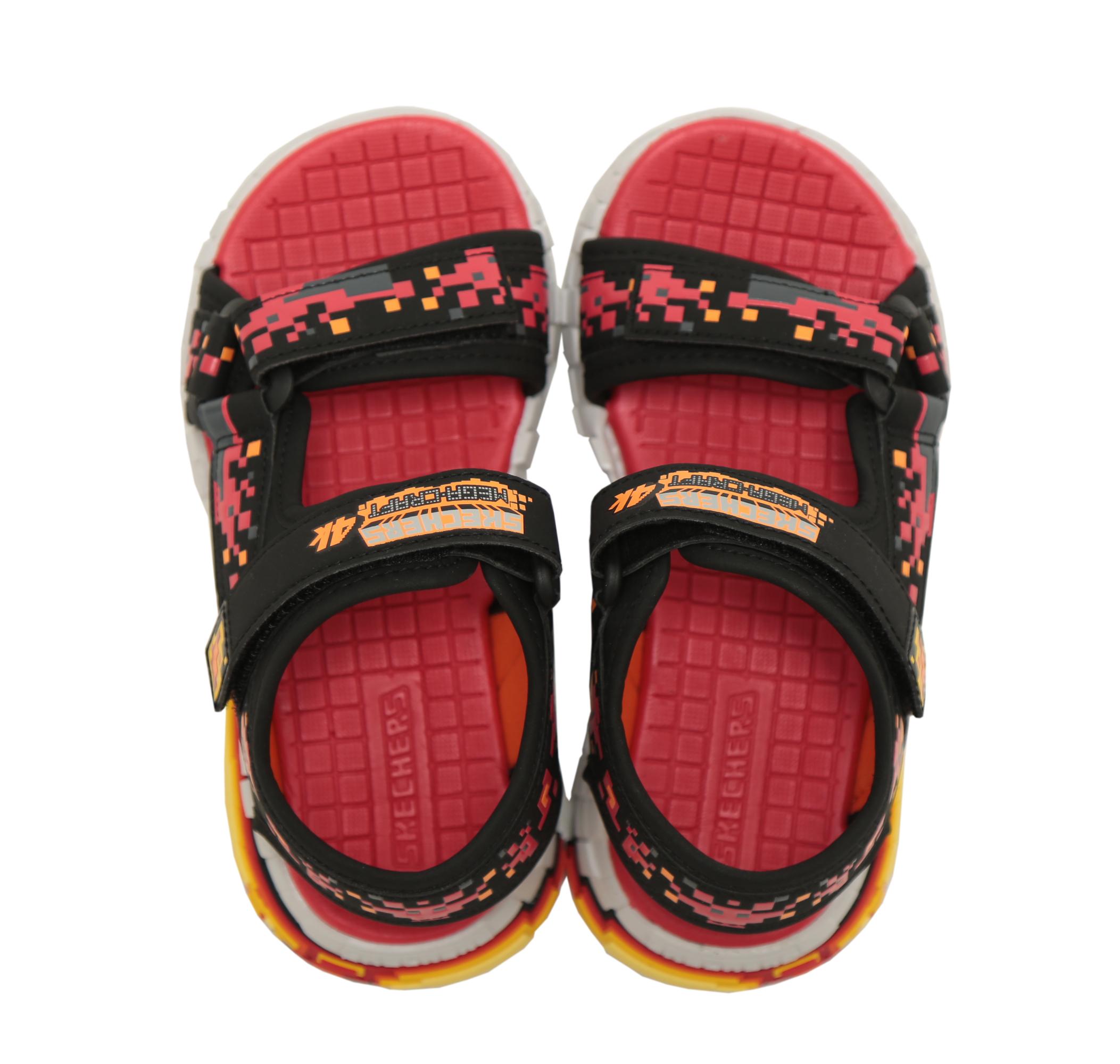 Skechers Megasplash 4K &amp;Ccedil;ocuk Sandalet Siyah -1