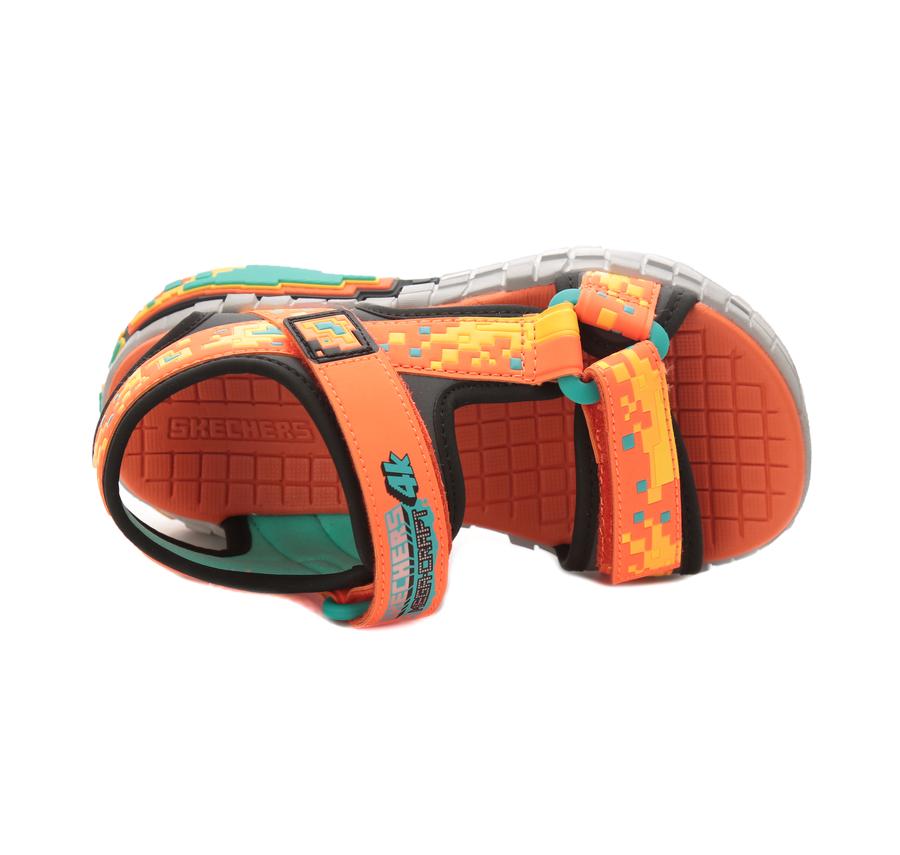 Skechers Megasplash 4K Çocuk Sandalet Turuncu Skechers Megasplash 4K Çocuk Sandalet Turuncu