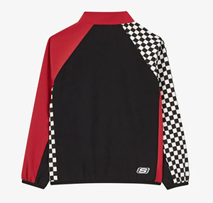Skechers Micro Collection B Full Zip  Jacket Çocuk Ceket Siyah