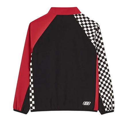 Skechers Micro Collection B Full Zip  Jacket Çocuk Ceket Siyah