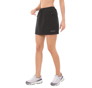 Skechers Micro Collection W Skort Skirt Kadın Şort Ve Kapri Siyah