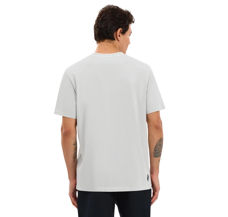 Skechers Organic Coll. M Short Sleeve T-Shirt Erkek T-Shirt Beyaz Skechers Organic Coll. M Short Sleeve T-Shirt Erkek T-Shirt Beyaz