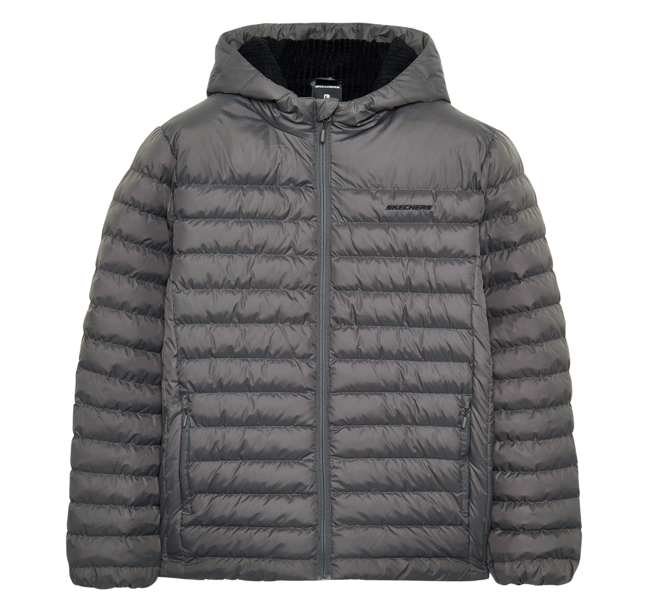 Мужская куртка Skechers Outerwear Antrasit