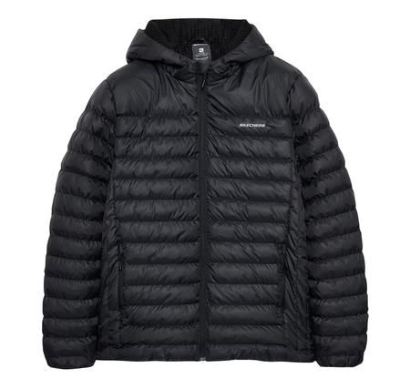 Skechers Outerwear Erkek Mont Siyah