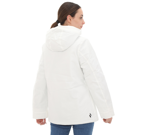 Skechers Outerwear Kadın Mont Beyaz Skechers Outerwear Kadın Mont Beyaz
