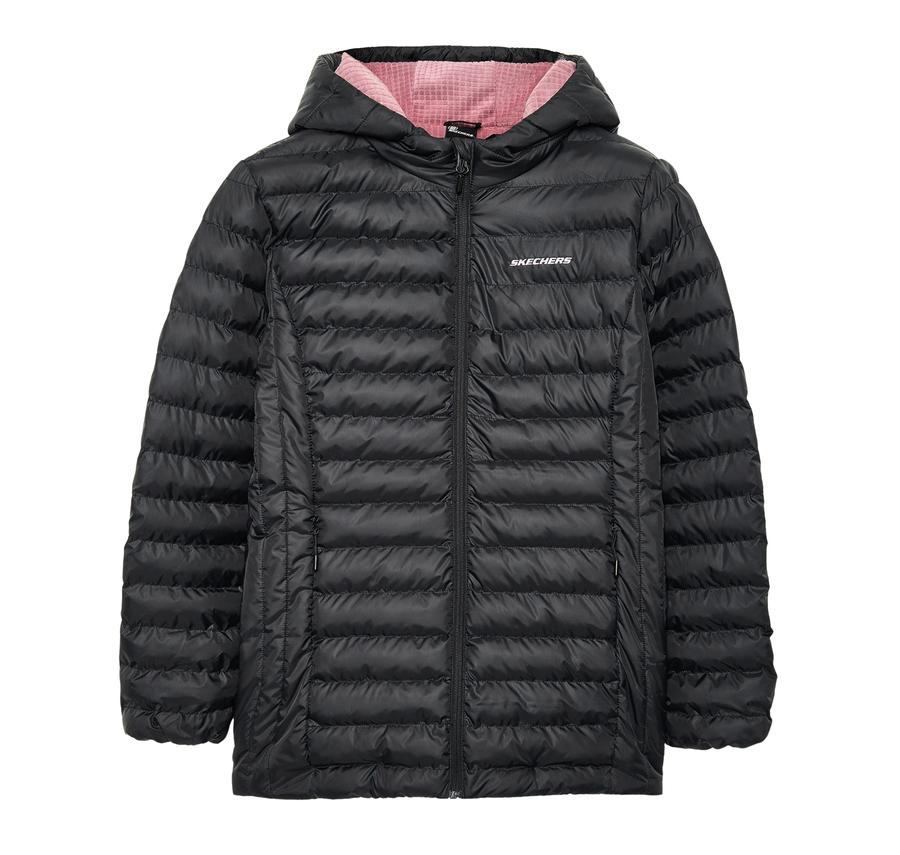 Skechers Outerwear Kadın Mont Siyah Skechers Outerwear Kadın Mont Siyah