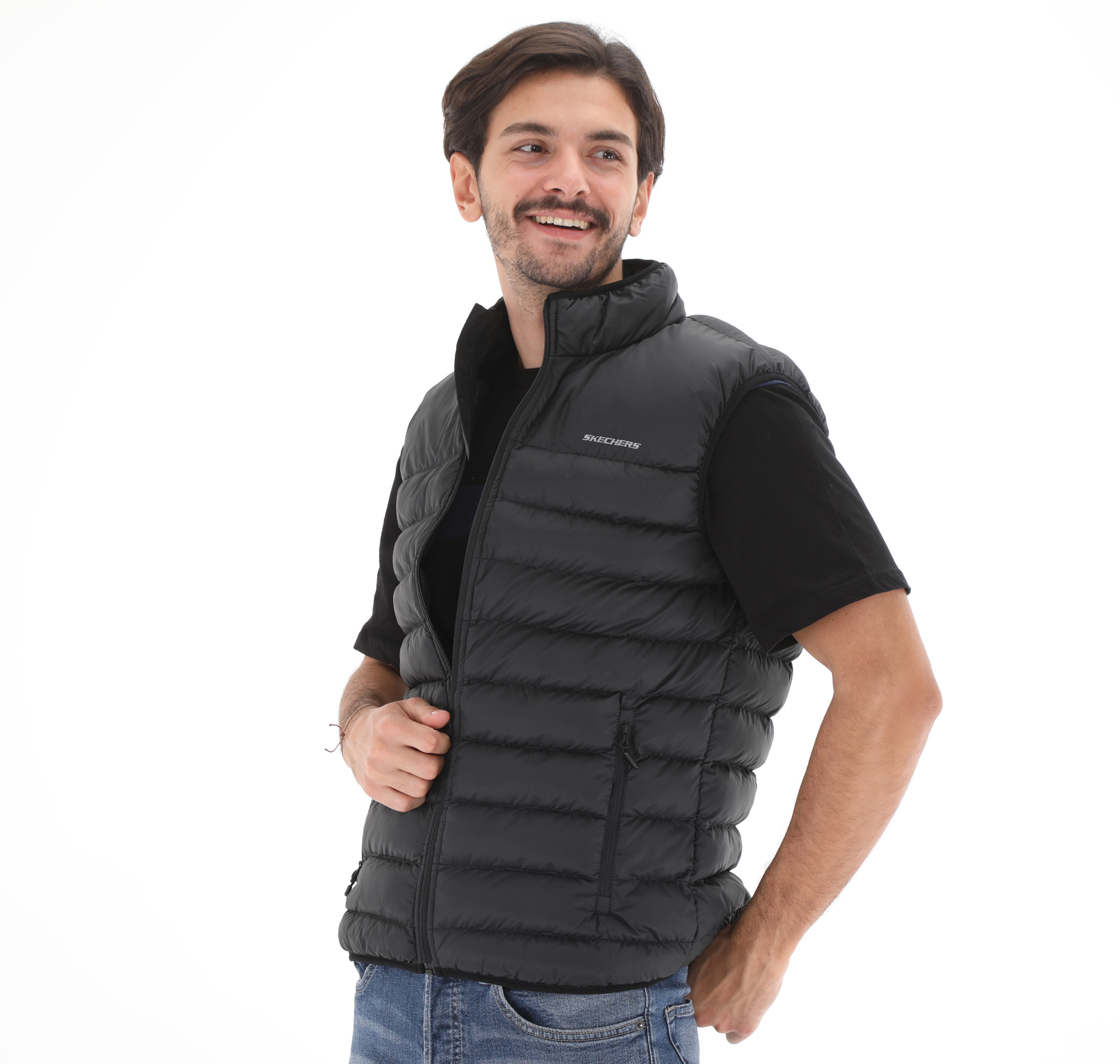 Мужская безрукавка Skechers Outerwear M Basic Lightweight Vest Yelek