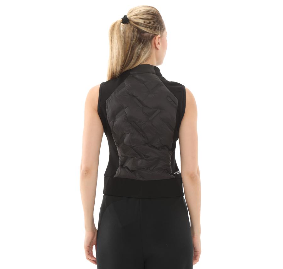 Skechers Outerwear W Padded Lightweight Vest Kadın Yelek Siyah Skechers Outerwear W Padded Lightweight Vest Kadın Yelek Siyah