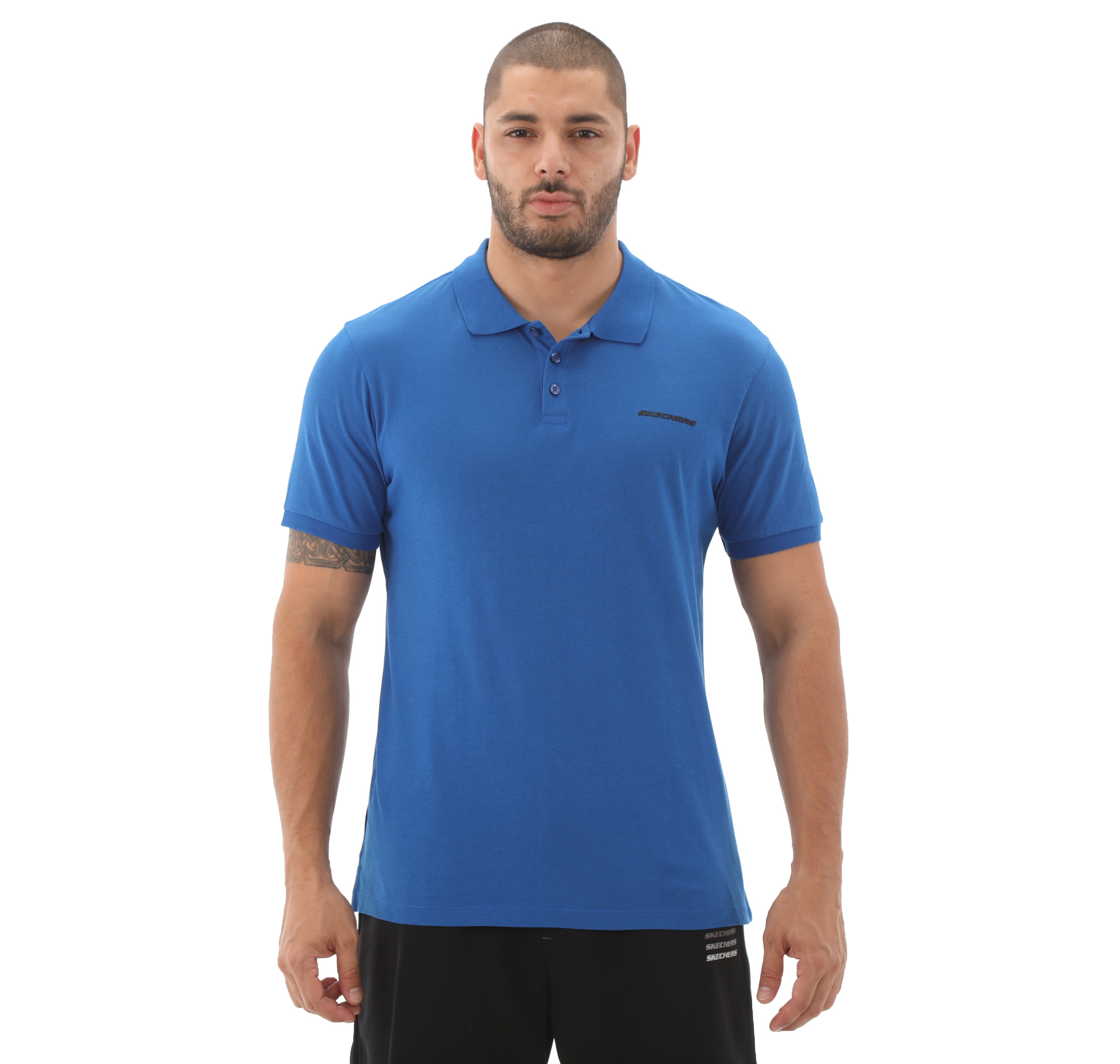 Мужская футболка Skechers Polo M Short Sleeve Polo