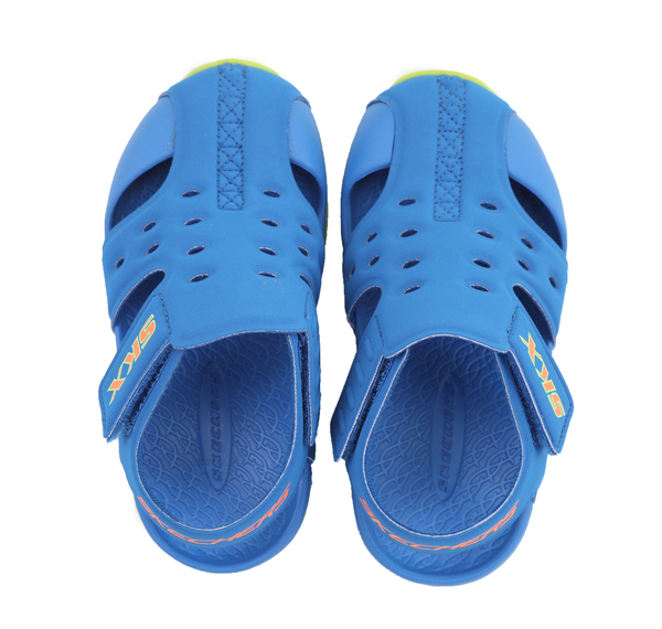 Skechers Sıde Wave Bebek Sandalet Mavi Skechers Sıde Wave Bebek Sandalet Mavi