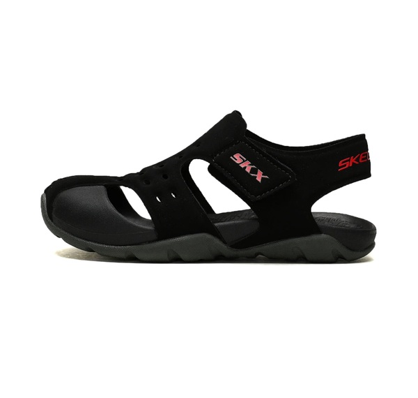 Skechers Sıde Wave - Çocuk Sandalet Siyah
