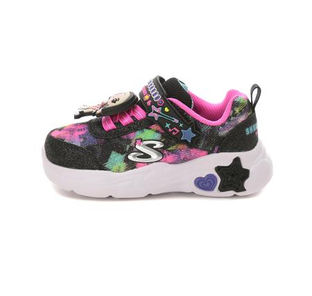 Skechers Snuggle Sneaks - Skech Squad Bebek Spor Ayakkabı Siyah