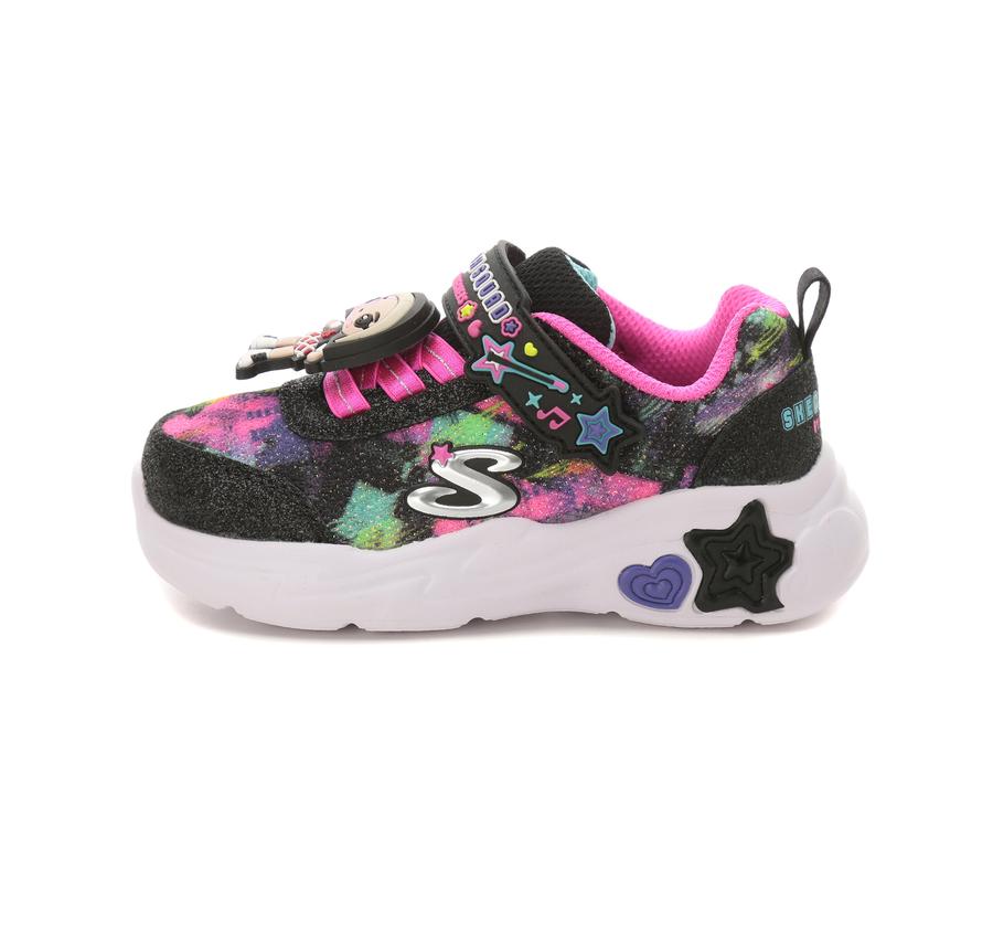 Skechers Snuggle Sneaks - Skech Squad Bebek Spor Ayakkabı Siyah Skechers Snuggle Sneaks - Skech Squad Bebek Spor Ayakkabı Siyah