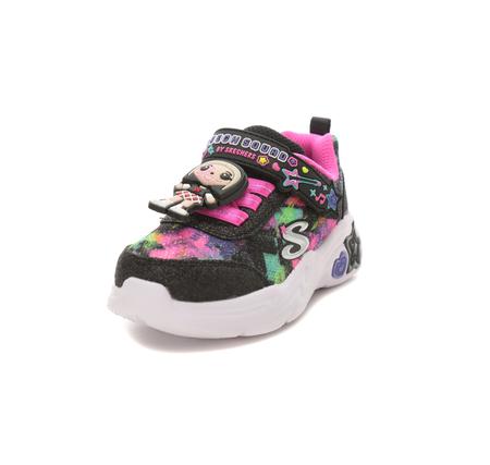 Skechers Snuggle Sneaks - Skech Squad Bebek Spor Ayakkabı Siyah