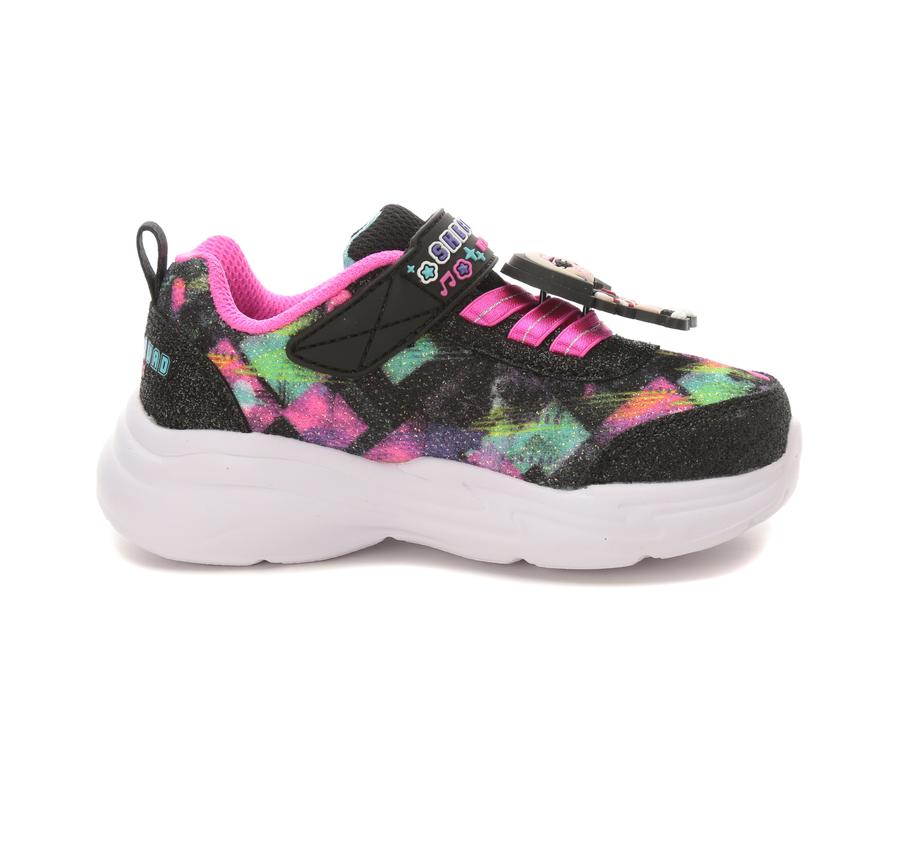 Skechers Snuggle Sneaks - Skech Squad Bebek Spor Ayakkabı Siyah Skechers Snuggle Sneaks - Skech Squad Bebek Spor Ayakkabı Siyah