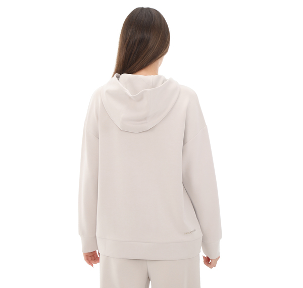 Skechers Soft Touch Kadın Sweatshirt Gri Skechers Soft Touch Kadın Sweatshirt Gri