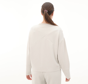 Skechers Soft Touch W Crew Neck  Sweatshirt Kadın Sweatshirt Beyaz