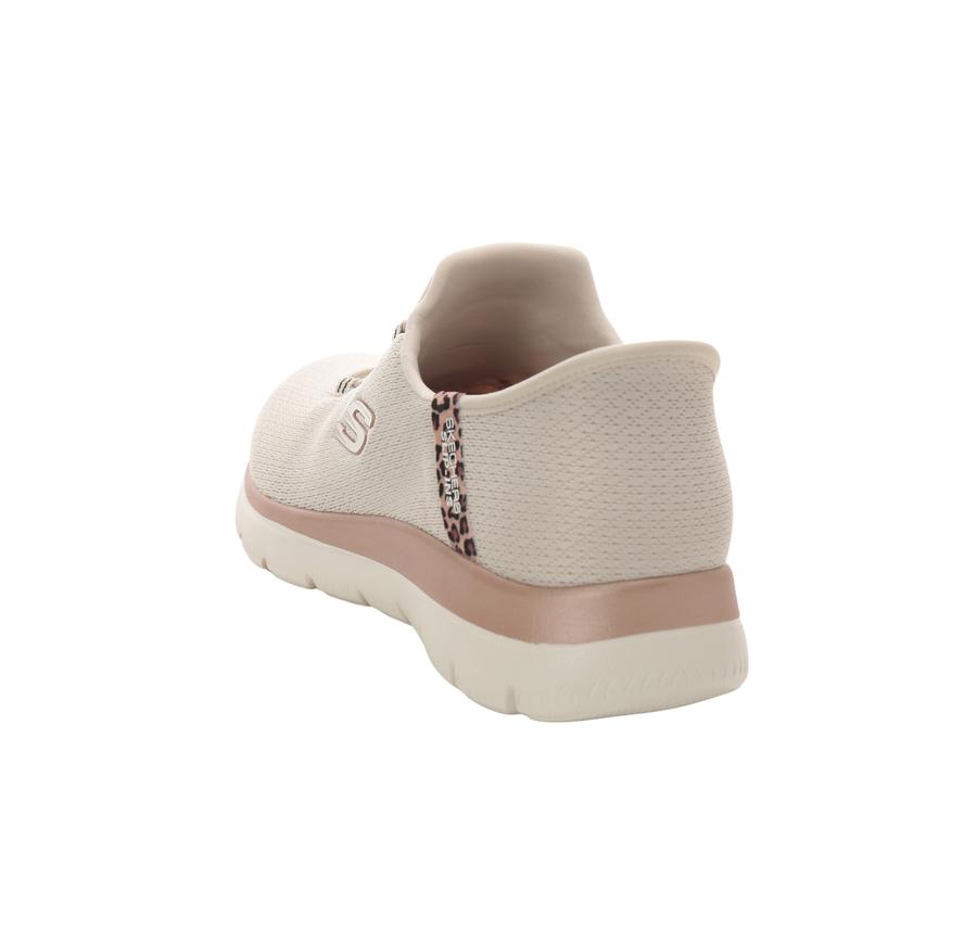 Skechers Summıts Leopard Chıc Kadın Spor Ayakkabı Krem Skechers Summıts Leopard Chıc Kadın Spor Ayakkabı Krem