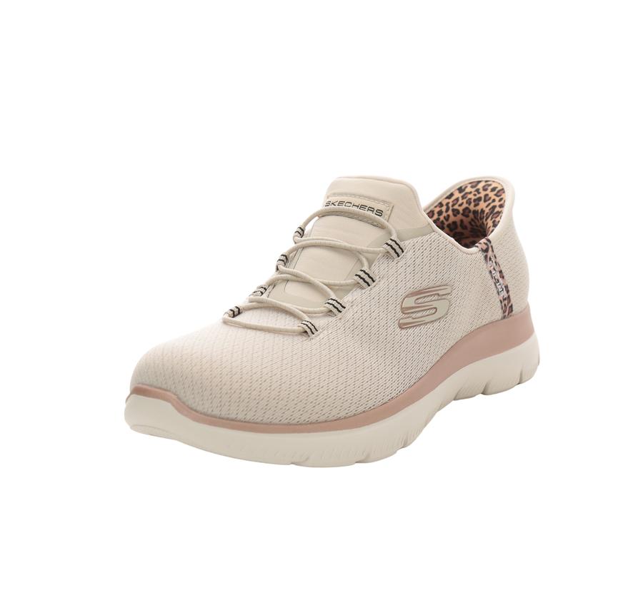 Skechers Summıts Leopard Chıc Kadın Spor Ayakkabı Krem Skechers Summıts Leopard Chıc Kadın Spor Ayakkabı Krem