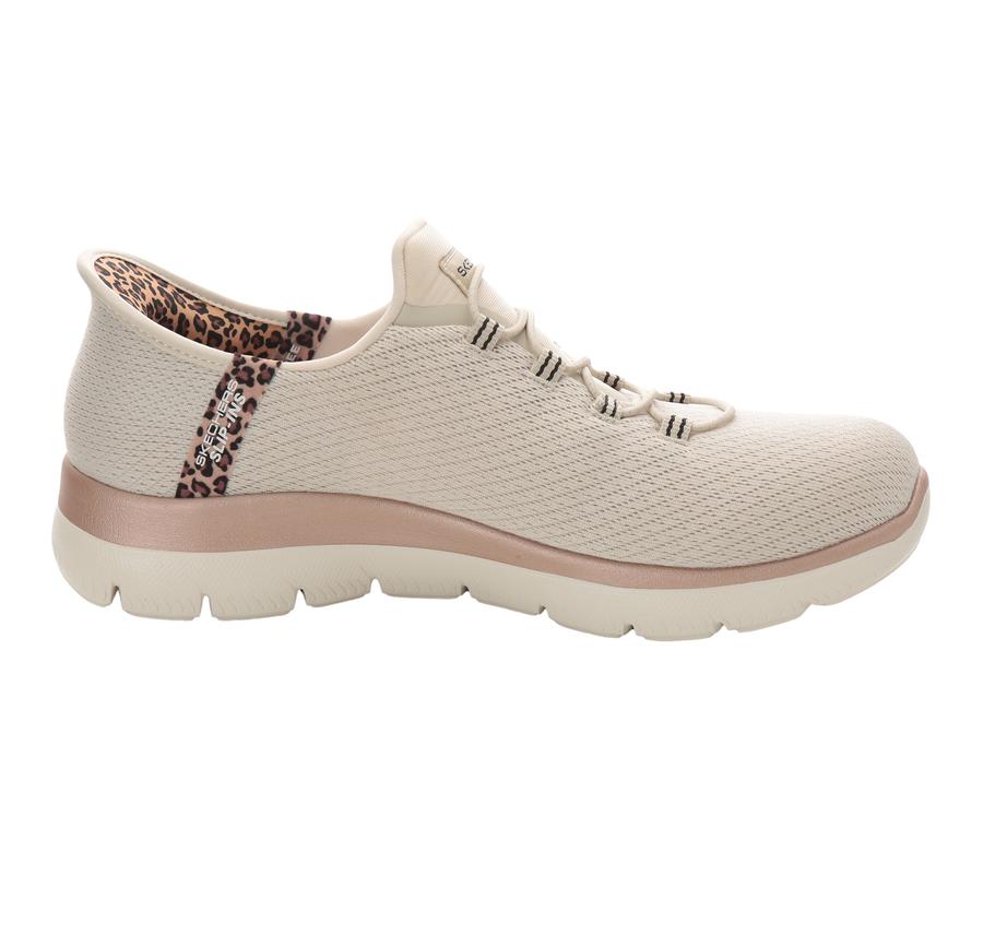 Skechers Summıts Leopard Chıc Kadın Spor Ayakkabı Krem Skechers Summıts Leopard Chıc Kadın Spor Ayakkabı Krem