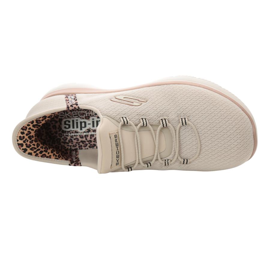 Skechers Summıts Leopard Chıc Kadın Spor Ayakkabı Krem Skechers Summıts Leopard Chıc Kadın Spor Ayakkabı Krem