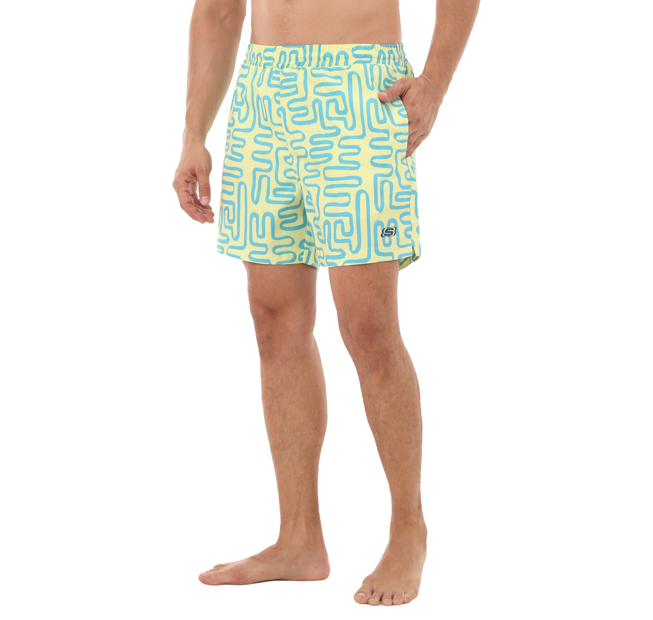 Мужские шорты Skechers Swimwear M 5 İnch Swimshort Mayo