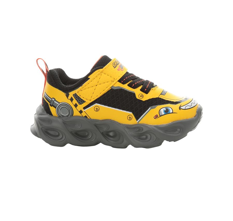 Skechers Thermo-Flash - Truck Trooper Bebek Spor Ayakkabı Sarı Skechers Thermo-Flash - Truck Trooper Bebek Spor Ayakkabı Sarı