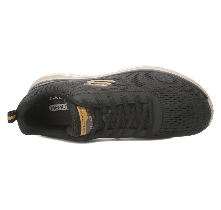 Skechers Track-Leshur Erkek Spor Ayakkabı Siyah Skechers Track-Leshur Erkek Spor Ayakkabı Siyah